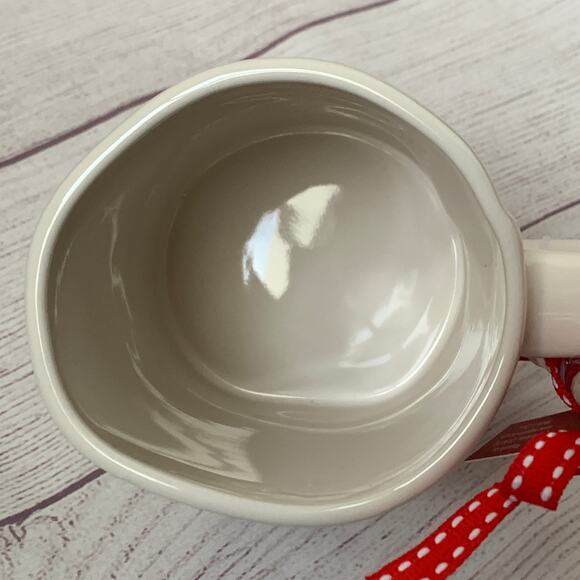 Rae Dunn North Pole Christmas Coffee Mug with Pole Spoon Ho Ho Ho Snowflake - Picture 7 of 13